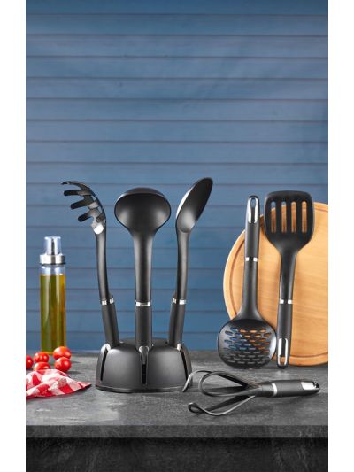Service Set with Stand, Smoked 6-Piece (VP-310 )