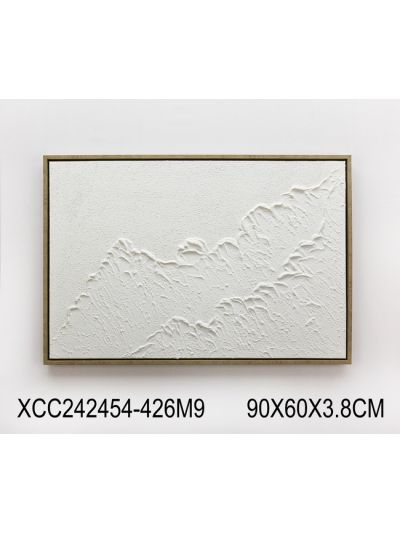 Focus B Framed Canvas with 3D Objects 40X50X2.2CM (XCC240766F)