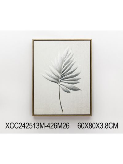 Classy B Framed Canvas with 3D Objects 50X70X2.3CM (XCW243239Y)