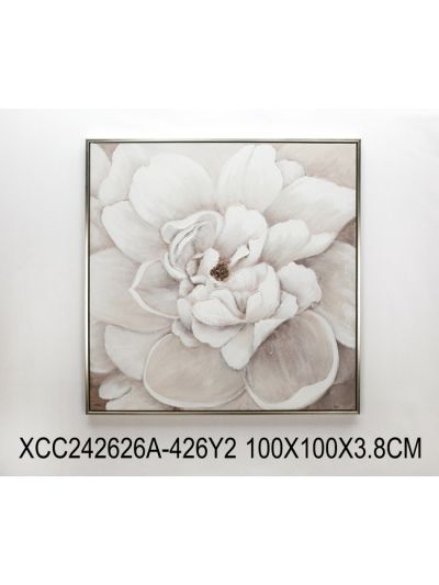 Ibiza A Framed Canvas with 3D Objects 50X70X3CM (XCW243254G)