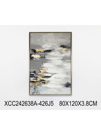 Sweet Framed Canvas with 3D Objects 30X40X1.8CM (XCC241788R)