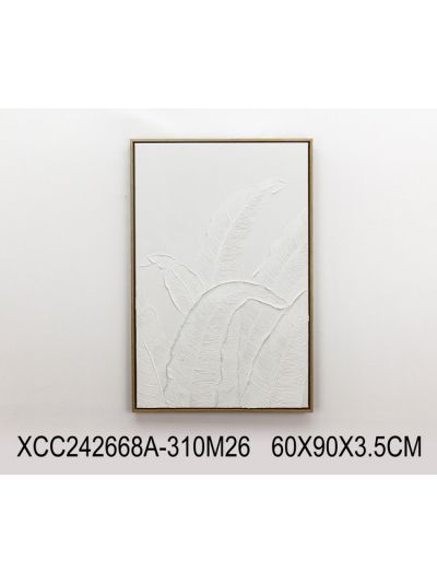 Toronto B Framed Canvas with 3D Objects 45X60X3CM (XCC241851G)