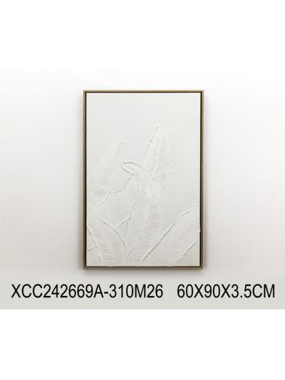 Kiss A Framed Canvas with 3D Objects 40X50X2.2CM (XCC241978E)