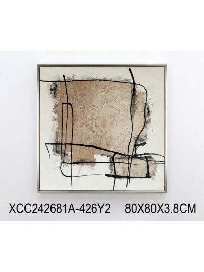 Kiss B Framed Canvas with 3D Objects 40X50X2.2CM (XCC241979E)