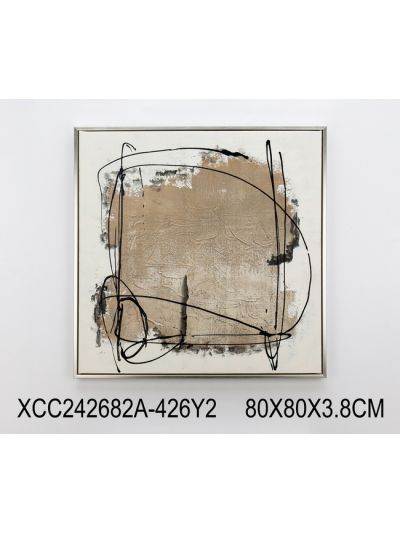 Energy A Framed Canvas with 3D Objects 45X60X2.5CM (XCC242010T)