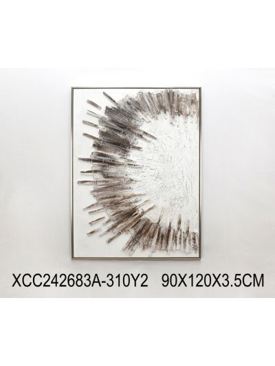 Energy B Framed Canvas with 3D Objects 45X60X2.5CM (XCC242011T)