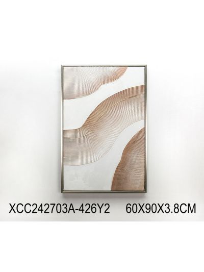 Blessed A Framed Canvas with 3D Objects 50X70X3CM (XCC242228Y)