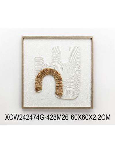 Rose A Framed Canvas with 3D Objects 40X50X2.2CM (XCC242438T)