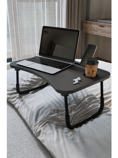 DECORATIVE LAPTOP TABLE-ANTHRACITE