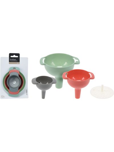 FUNNEL SET OF 4PCS