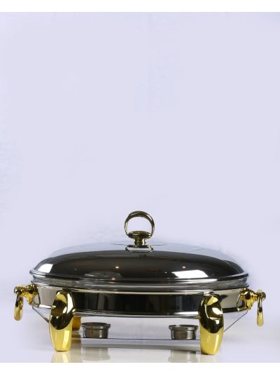 LUX GOLD OVAL 3 QTS WARMER (H2513011)