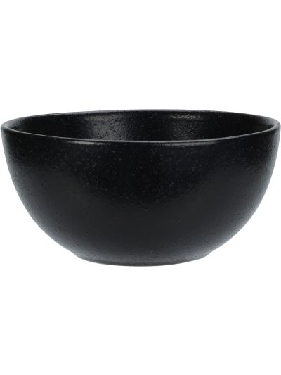 BOWL STONEWARE 400ML BLACK - Q97001020