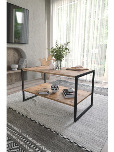 50*90 COFFEE TABLE-WHITE