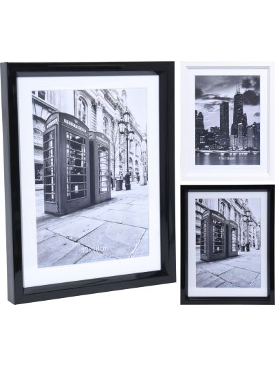 PHOTO FRAME 236X186MM 2ASS CLR