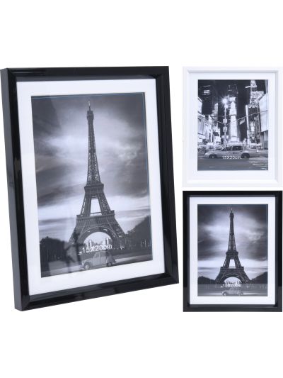 PHOTO FRAME 209X259MM 2ASS CLR