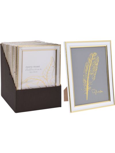 PHOTO FRAME PS GOLD 15X20CM