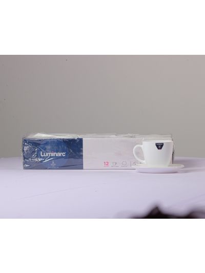 CARINE CUP & SAUCER 22CL PK6/B6 N6430
