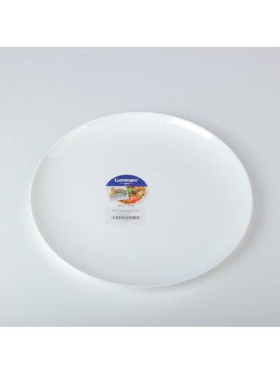 FRIEND'S TIME WHITE ASSIETTE PIZZA PLATE 32 C8016