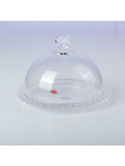 SWEETS PLATE WITH COVER E231-