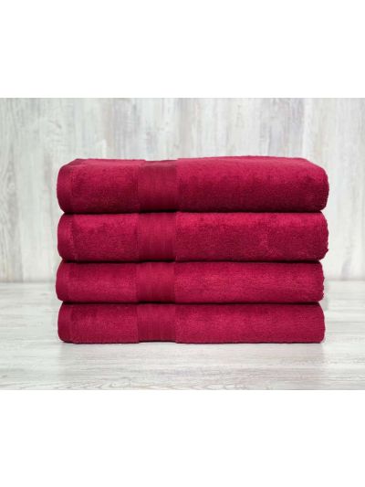 Lagoon  Home Burgandy Towel 40×70 cm