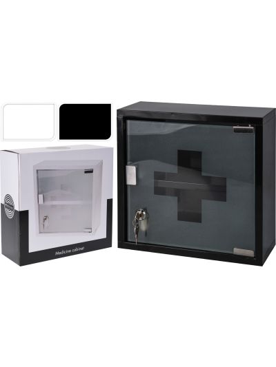 MEDICINE BOX 30XH12CM 2ASS CLR