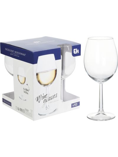 WINE GLASS 430ML SET 4PCS