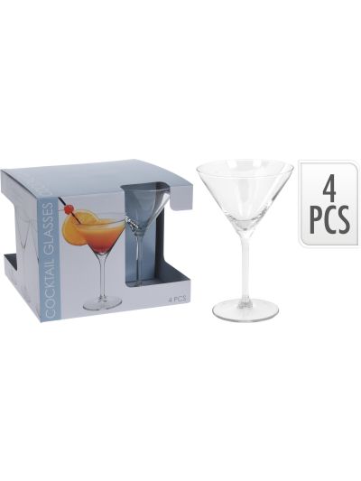 COCKTAIL GLASS 26CL SET 4PCS