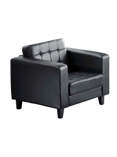 1-Seater Sofa Black 830*800*790mm (DA8118)