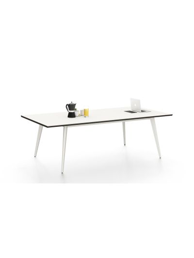 Meeting Table Angel White 2400*1200*750mm (DG01-C0124W)