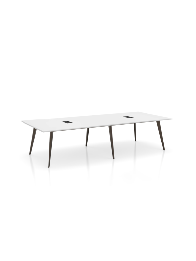 Meeting Table White + Gray 3200*1200*760mm (DG01-C0132G)