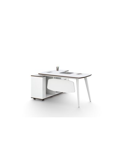 Executive Desk Angel White 1600*1400*750mm (DG01-D0516)