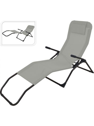 SIESTA LOUNGER LIGHT GREY
