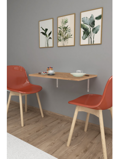 WALL MOUNTED 72*45 CM TABLE-PINE