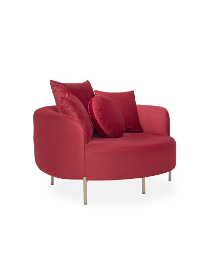 Macaroon Love Seat Sofa 130*110*70