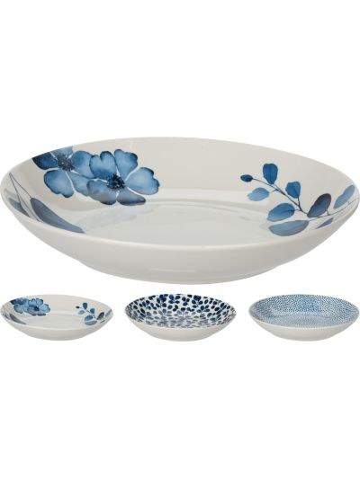 PLATE DEEP NEW BONE PORCELAIN