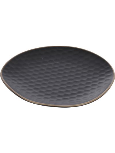 PLATE STONEWARE DIA 20CM