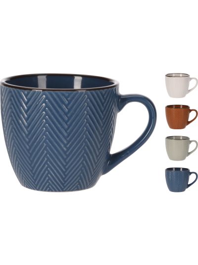 MUG STONEWARE 250ML/8.45OZ STR