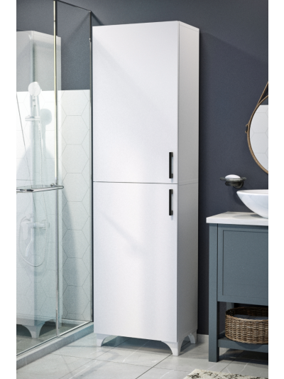 2 DOORS TUNA CABINET-WHITE