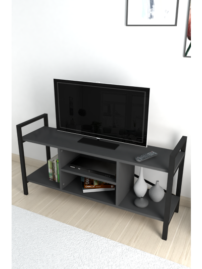 METAL TV STAND-ANTHRACITE