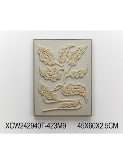 Lee A Framed Canvas with 3D Objects 45X60X2.5CM (XCW242940T)