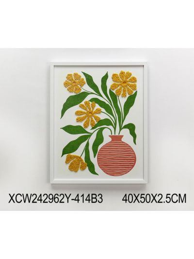 Magic A Framed Canvas with 3D Objects 40X50X2.5CM (XCW242962Y)