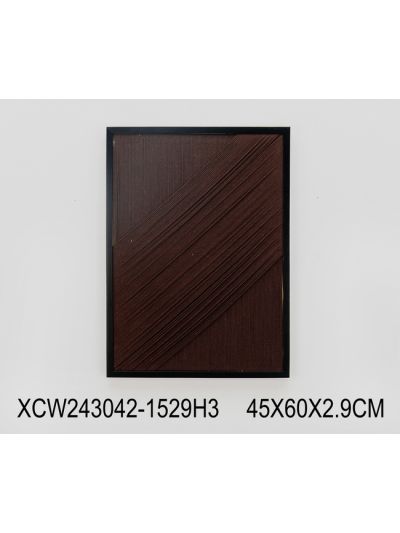 Kahve A Framed Canvas with 3D Objects 45X60X2.9CM (XCW243042)